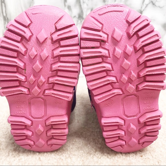 Gray Wolf Pink Toddler’s Winter Boots size 5 - Picture 8 of 10